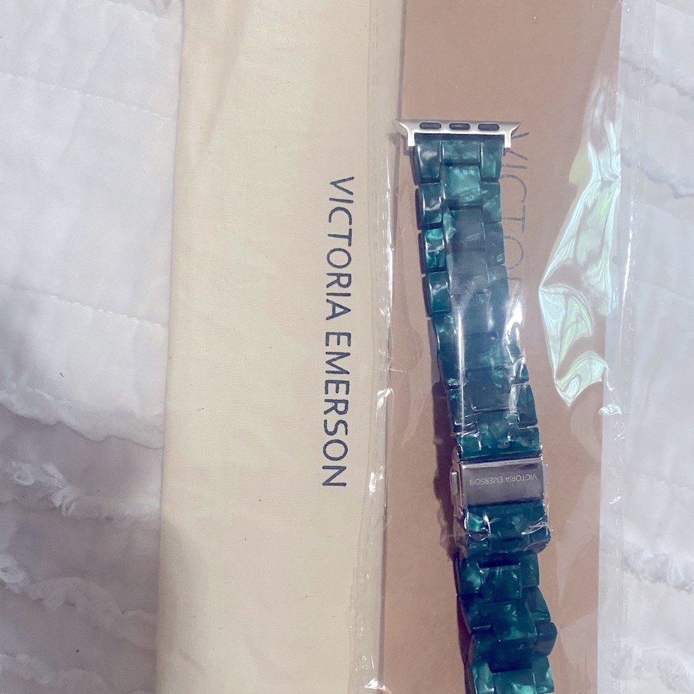 Victoria Emerson Teal watch band